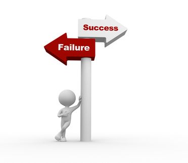 Success or failure.
